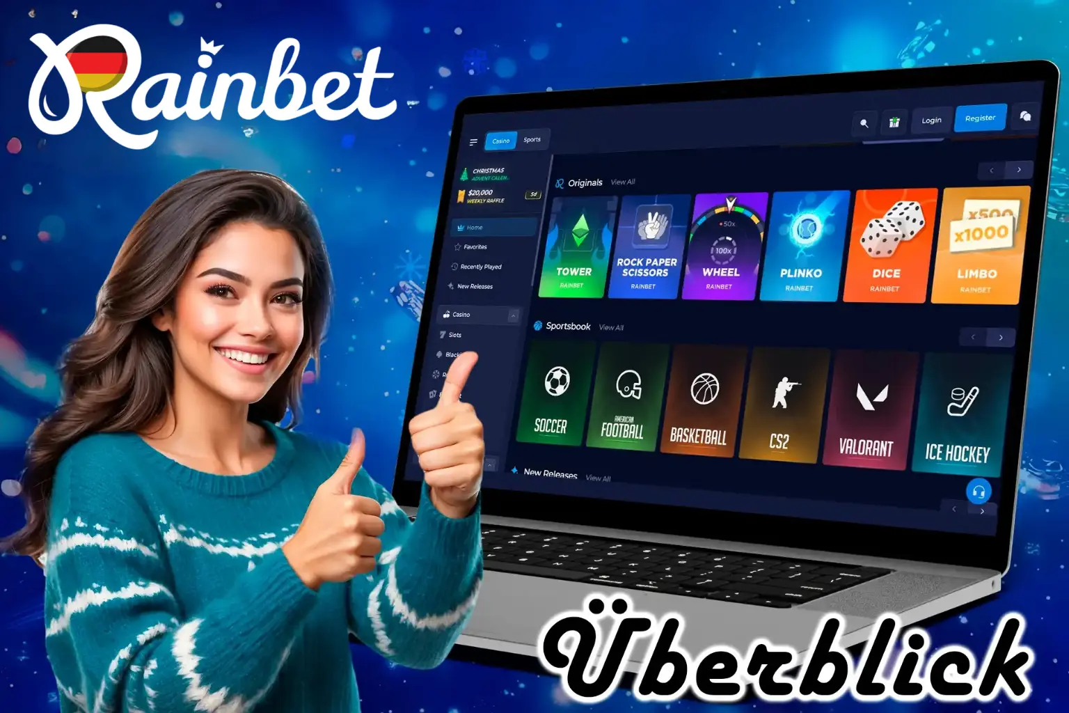 Top-Eigenschaften von Rainbet